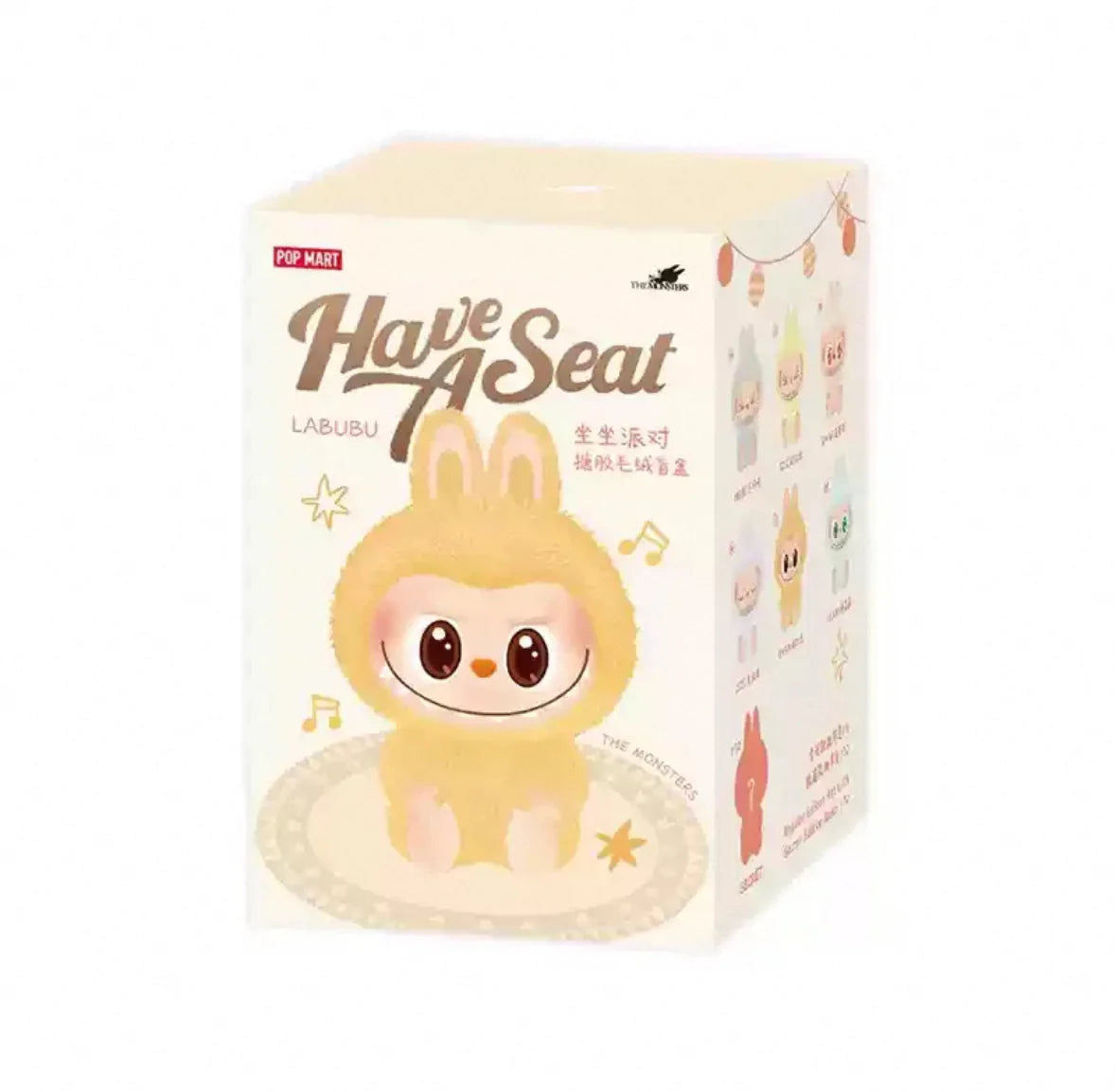 THE MONSTERS V2 - Have a Seat Vinyl Plush Blind Box