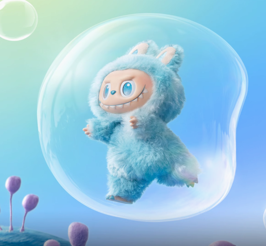 THE MONSTERS Big into Energy Series 3-Vinyl Plush Pendant Blind Box